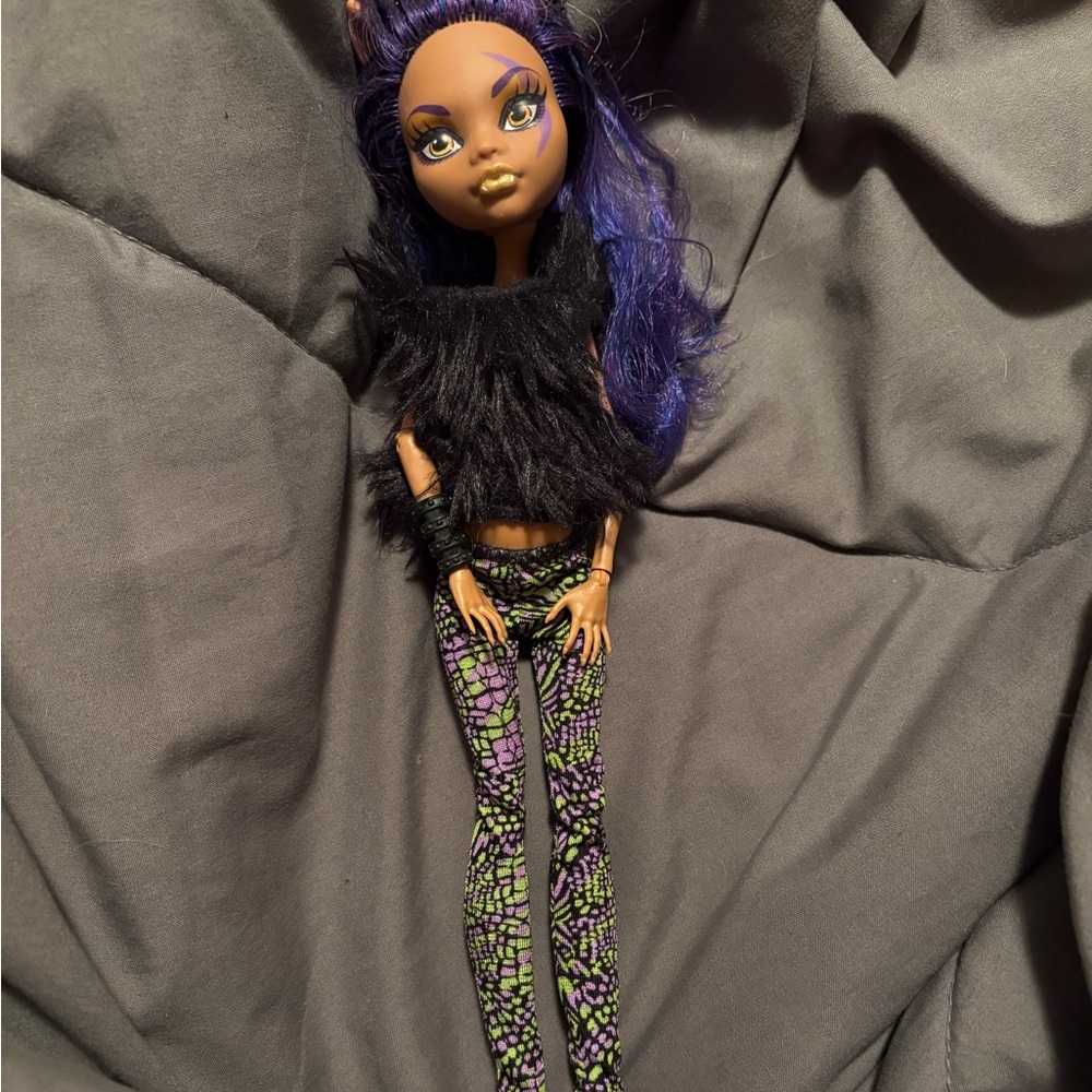 Monster High Fierce Rockers Clawdeen Wolf Doll